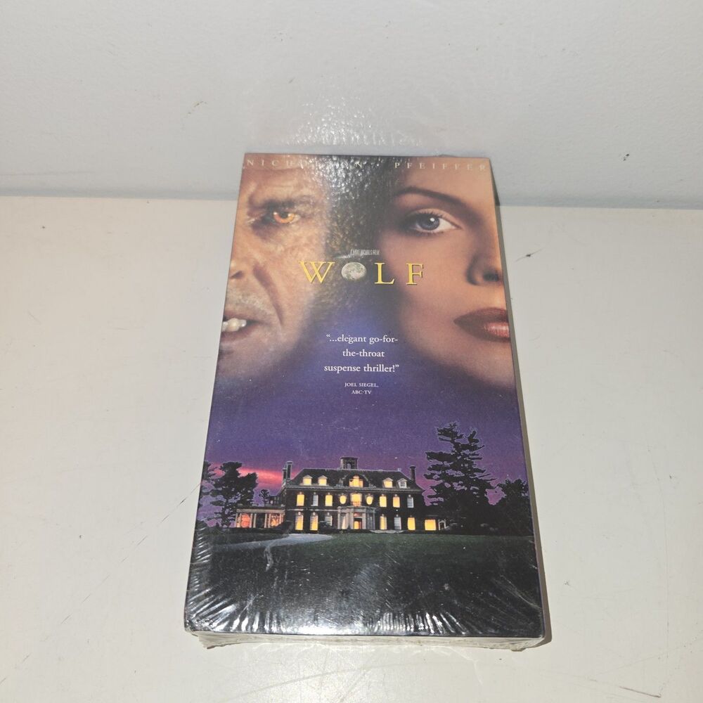 Wolf (VHS, 1994) New sealed